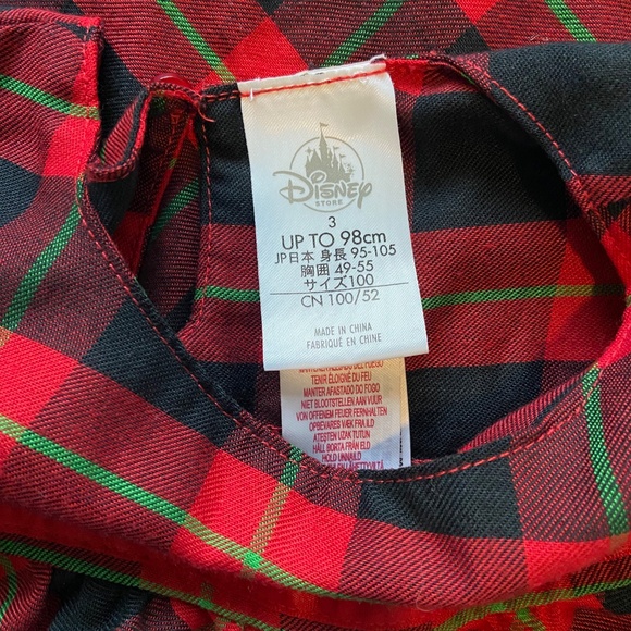 Minnie Christmas nightgown 3T - Picture 3 of 3